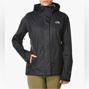 The North Face Womens Black Rain Jacket Plus Size 2X $110